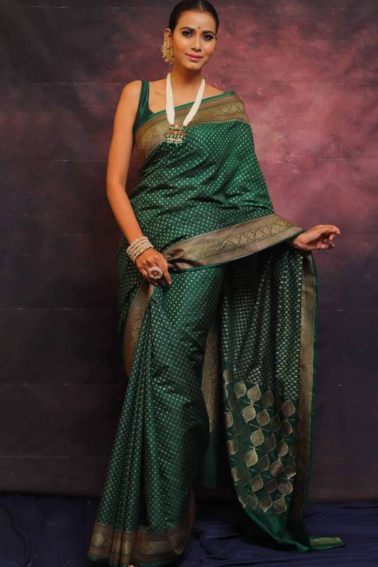 Lichi Silk Saree