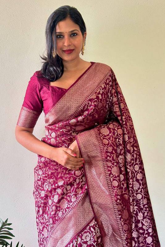 Lichi Silk Saree