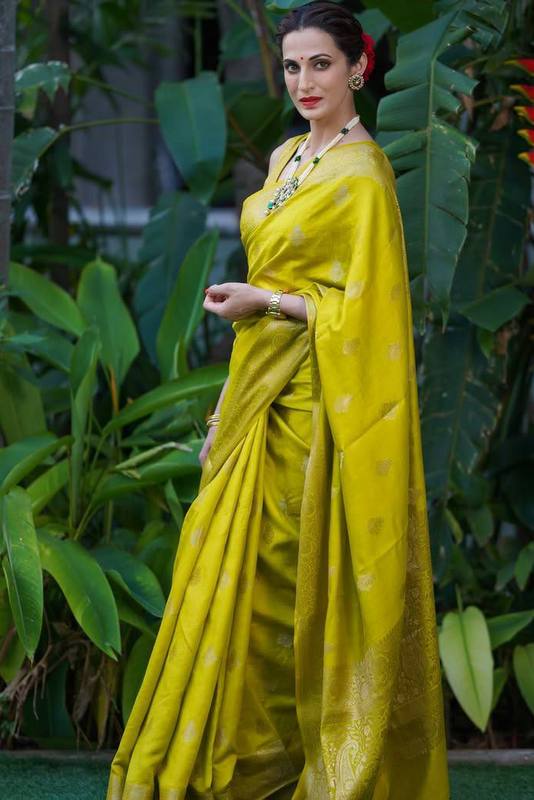 Lichi Silk Saree